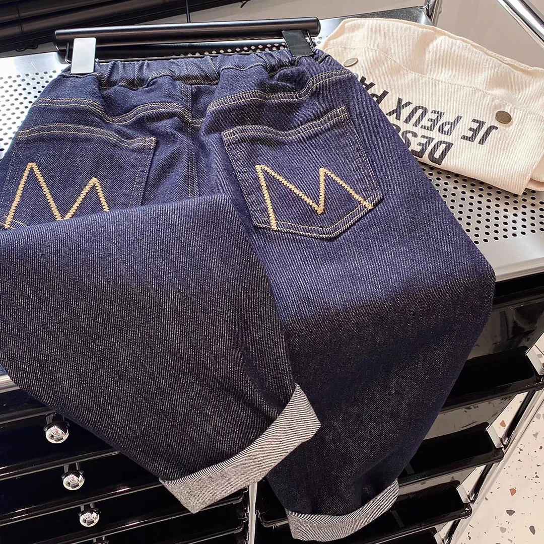 儿童2025新品牛仔裤男童休闲长裤中大童韩版潮裤