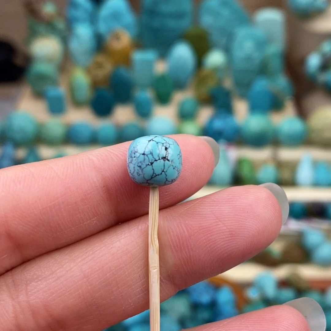 绿松石珠宝奇石未镶嵌揍**飞