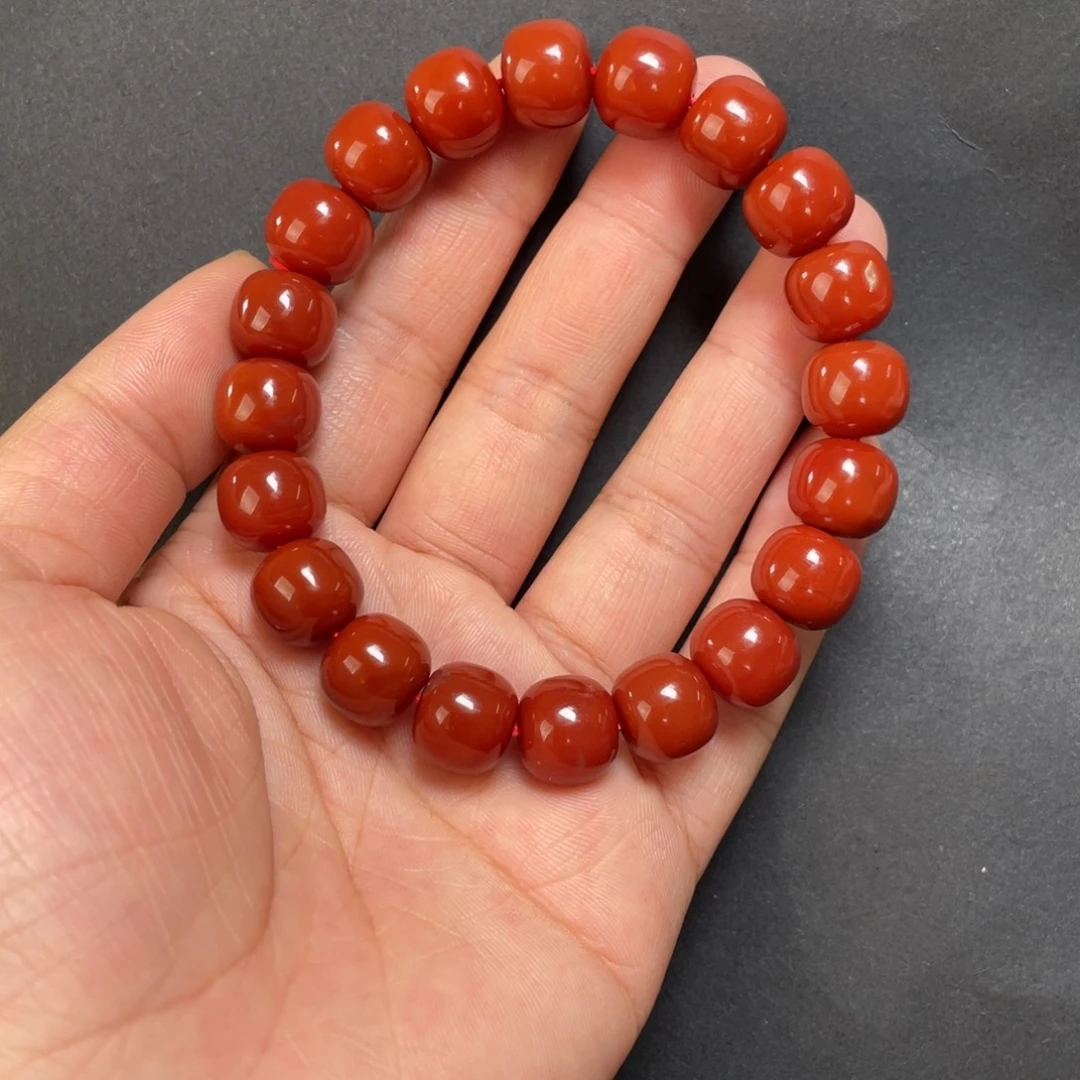南红玛瑙未镶嵌手串