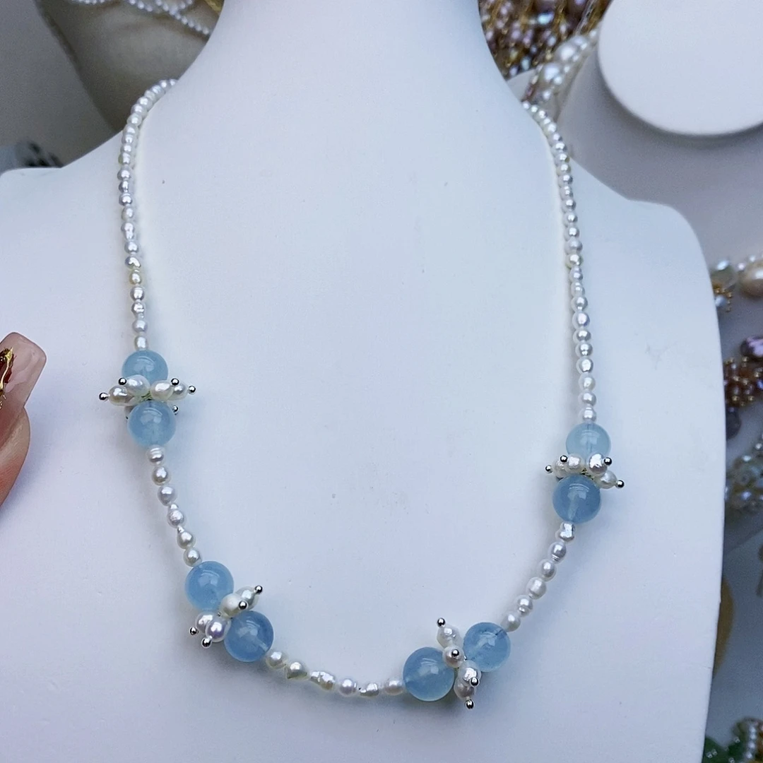 淡水珍珠颈饰未镶嵌