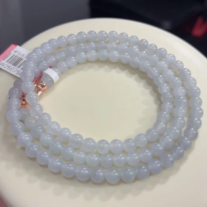 未镶嵌手链翡翠冰胶乌鸡卡5.4