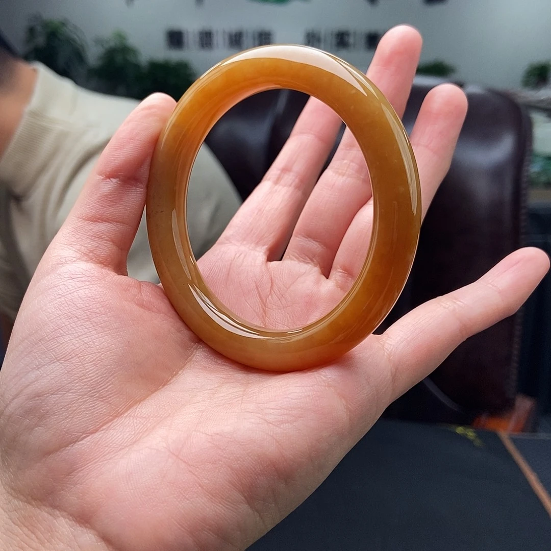 和田玉未镶嵌手镯58-59颜色多样性发拍一发一