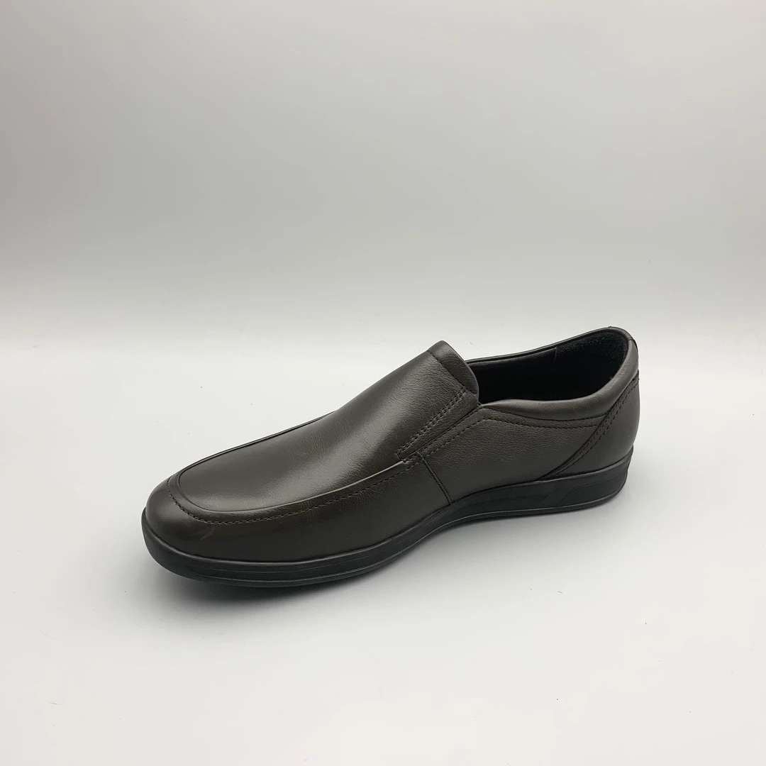 新款轻质厚底系带男士真皮鞋休闲鞋C353