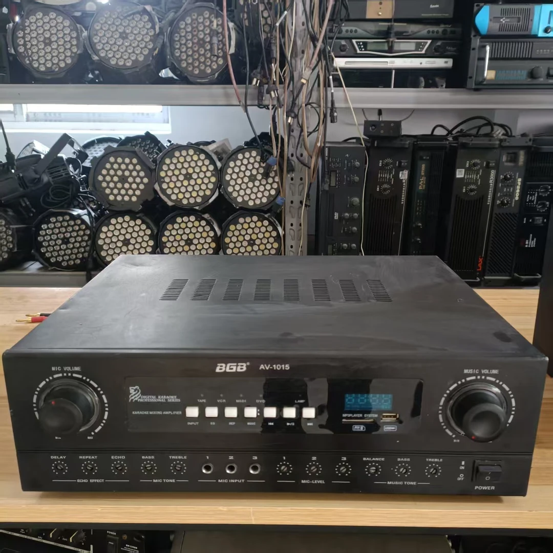 8新  BGB 型号AV-1015 功率400瓦卡包功放一台  运费自理