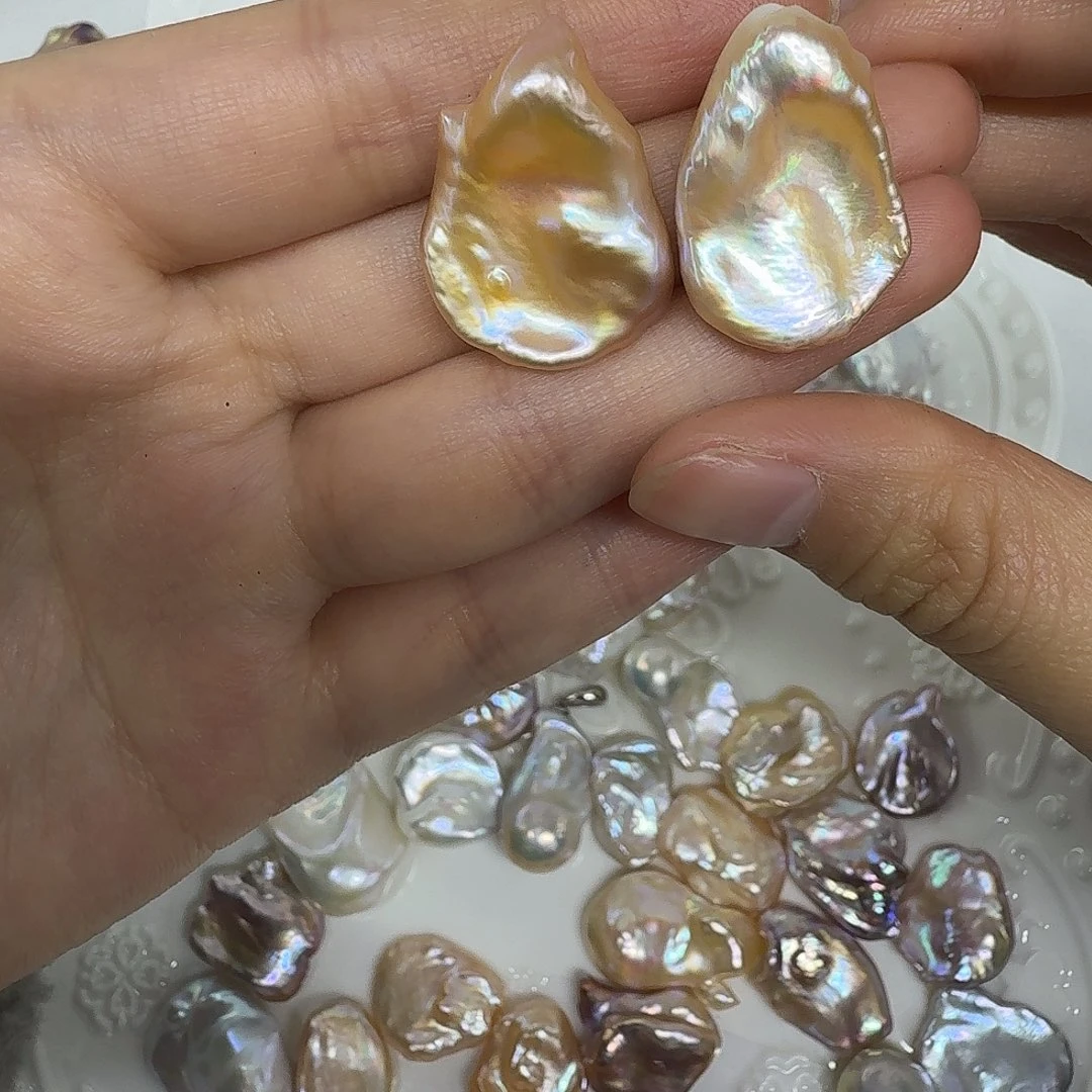 叽****银S925镶嵌淡水珍珠颈饰
