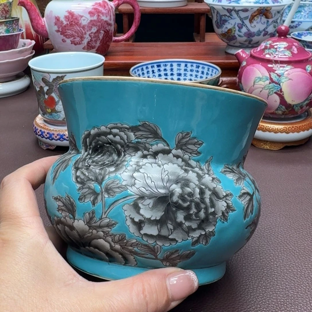 瓷片景德镇仿古手工制作精品展示