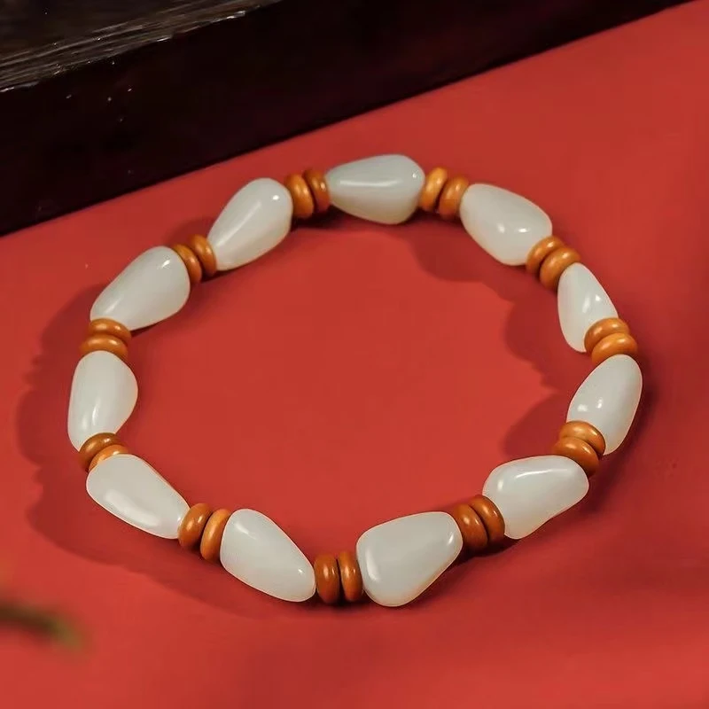 和田玉手链多样性发货