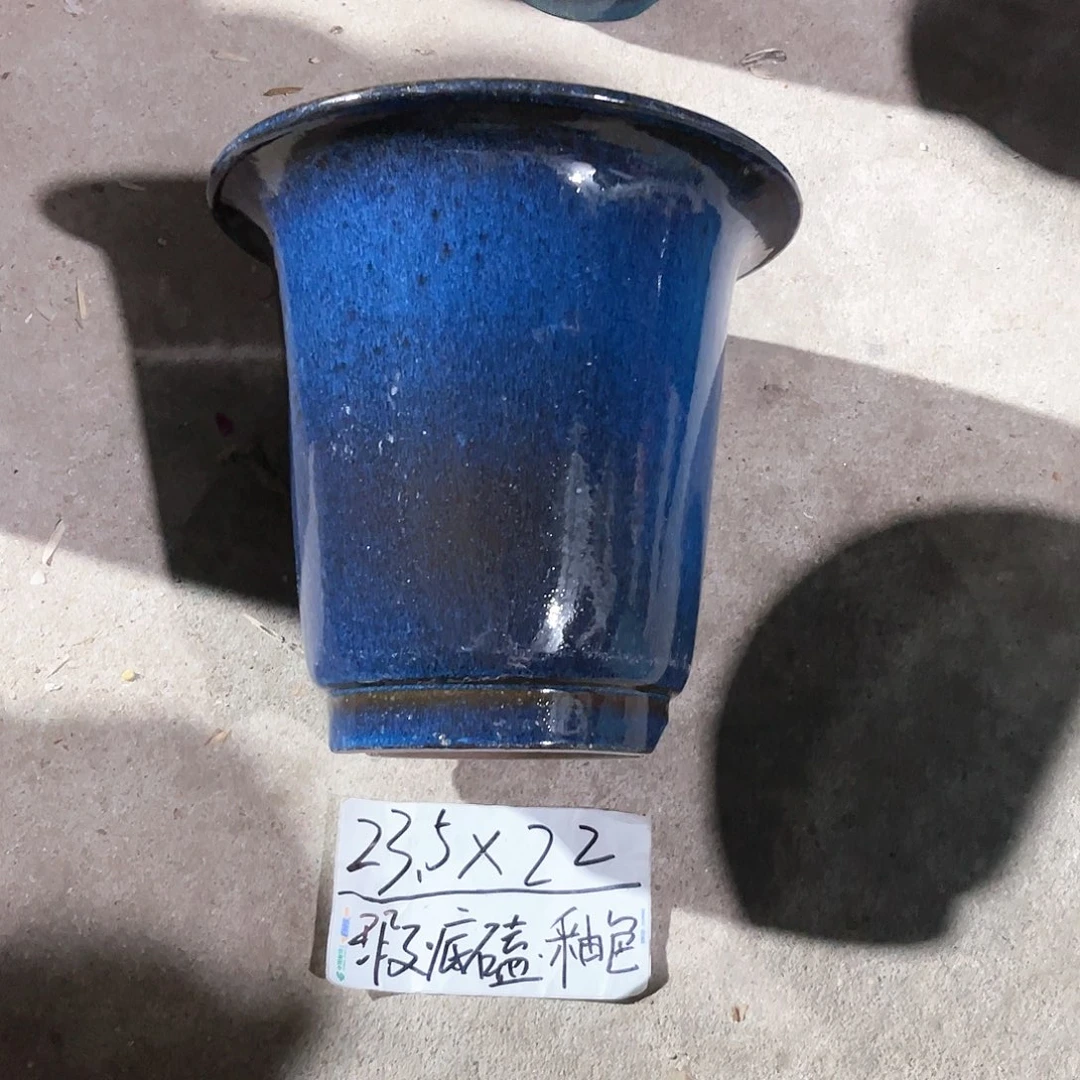 紫砂花盆笨*孩宜兴紫砂花盆