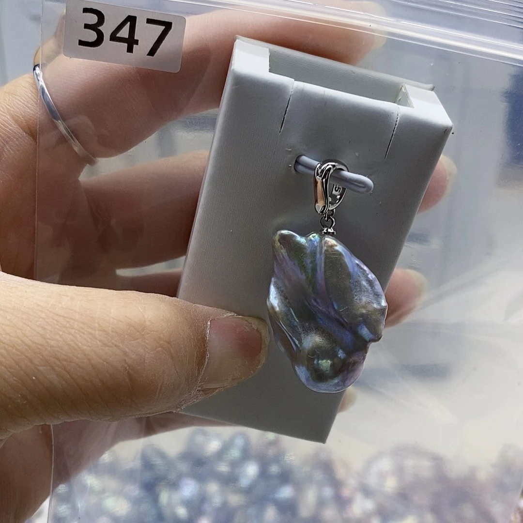 颈饰合金淡水珍珠