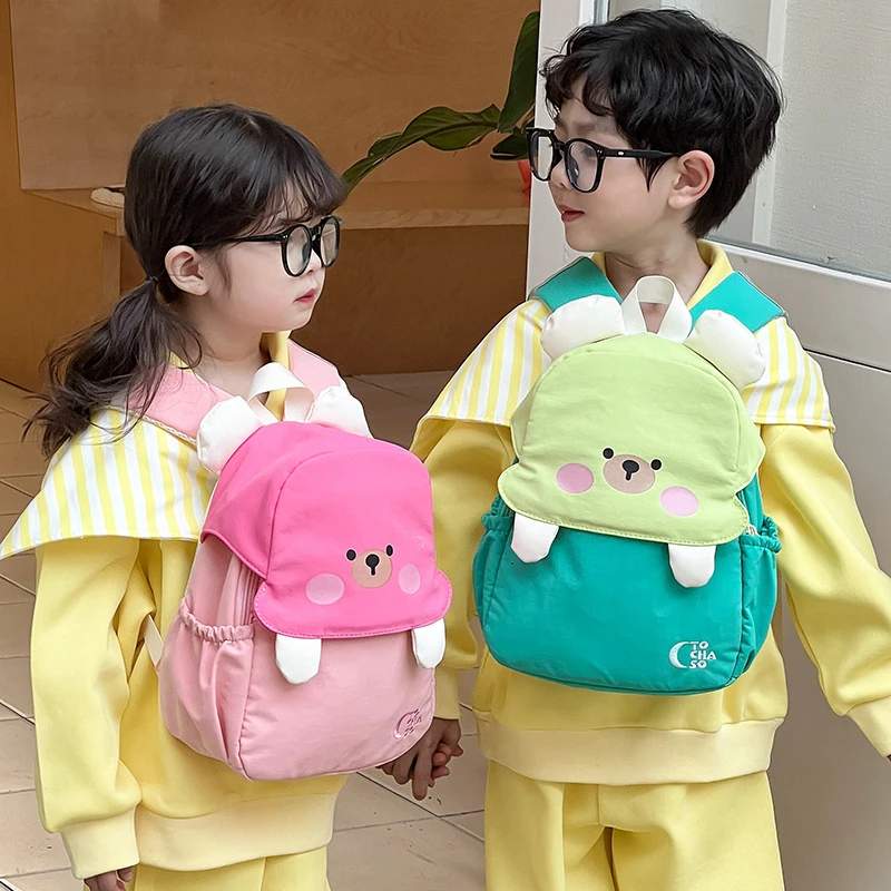 幼儿园学生书包洋气可爱卡通儿童2025夏季双肩包女童个性轻便背包