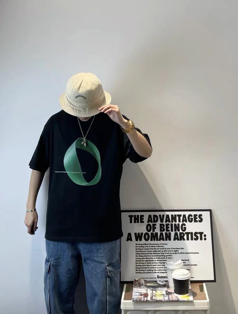 A20某饱152！未来家重磅概念高街宽松短袖！夏季百搭款！