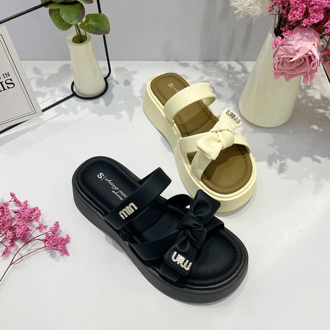 夏季厚底百搭时尚女拖鞋女鞋