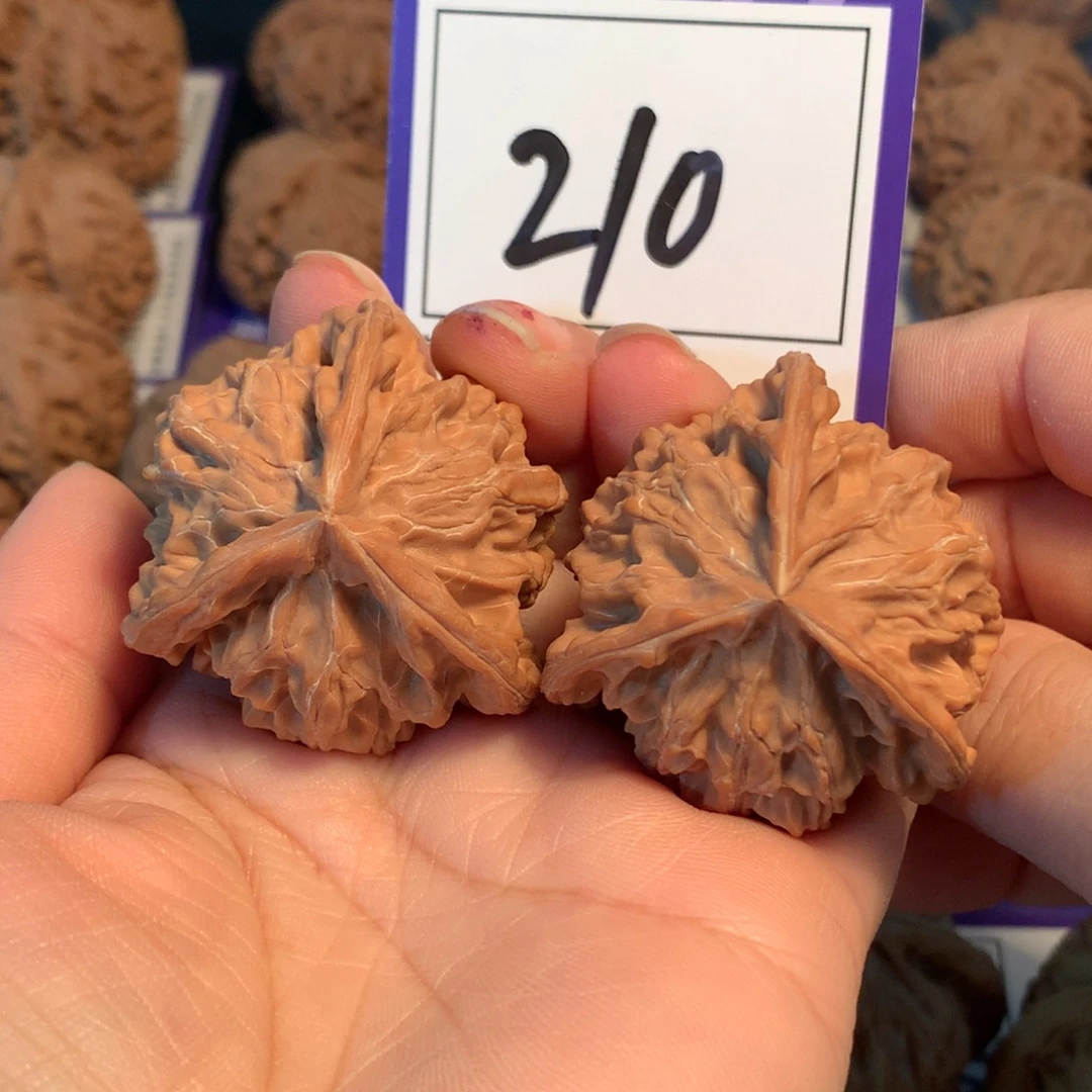 把件文玩核桃210盘山三棱4.0