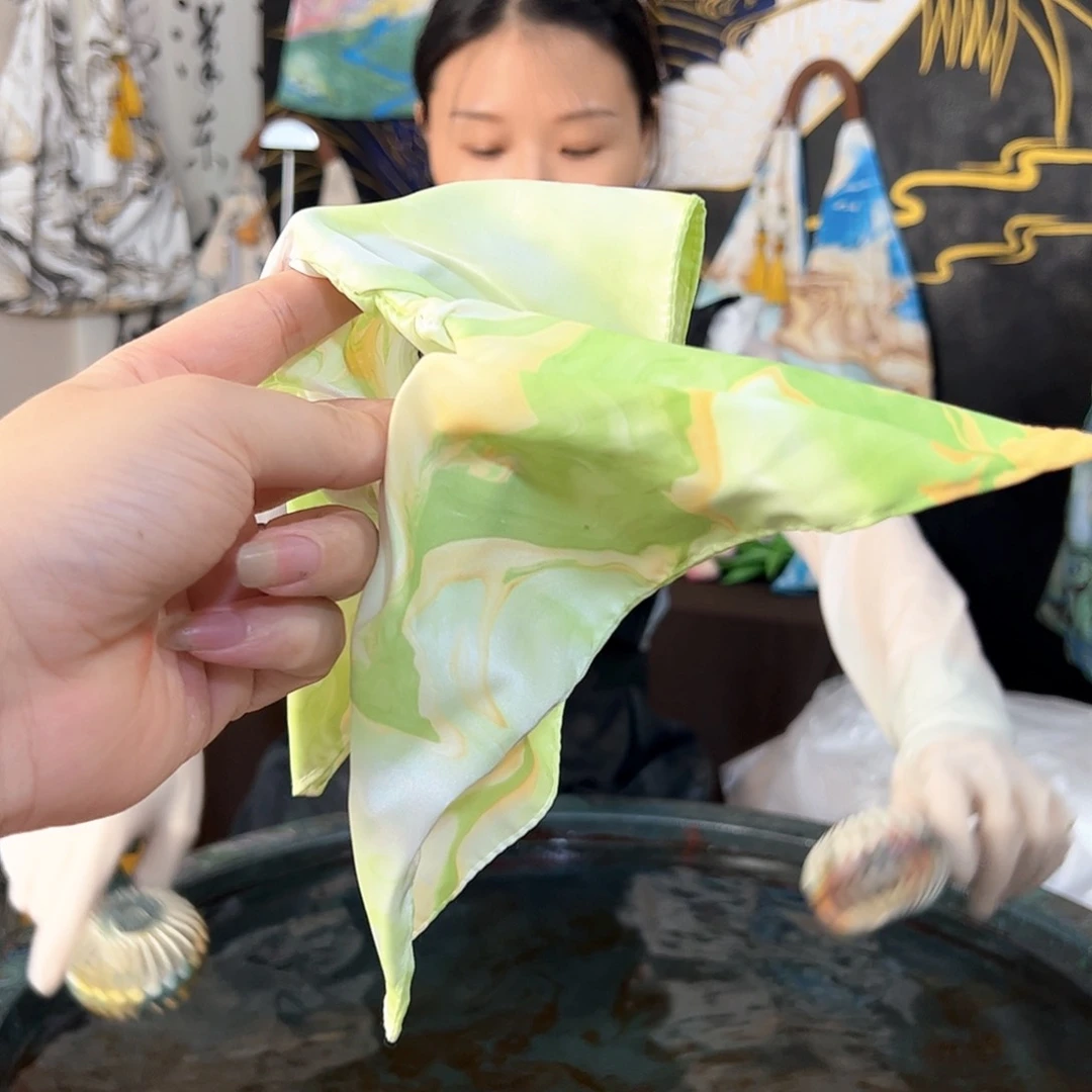 318缎面发圈手作饰品