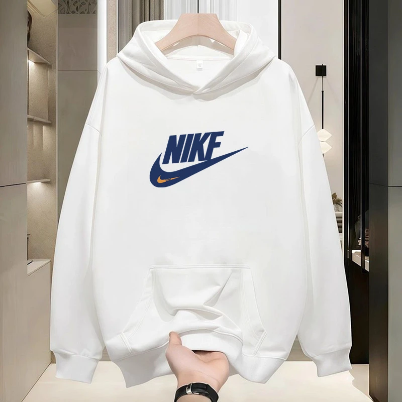 NK卫衣男士春秋季2025年新款时尚长袖上衣运动宽松休闲潮牌打底衫