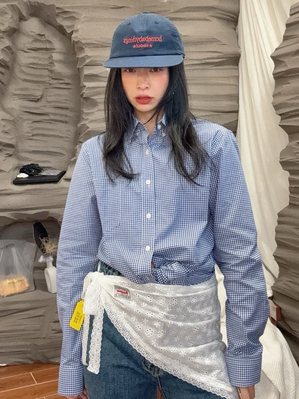 （花见花开）25春品韩版蕾丝三角巾系腰裙帘搭配神器丝巾