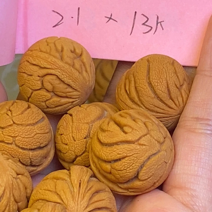 桃核手串秦岭龙纹桃核222