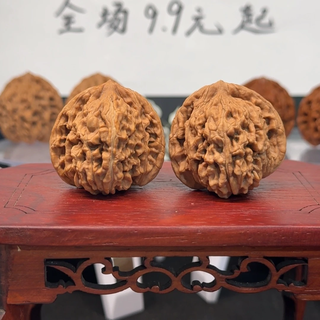 把件文玩核桃46号四座楼全品无药无修原生态边39肚39高37