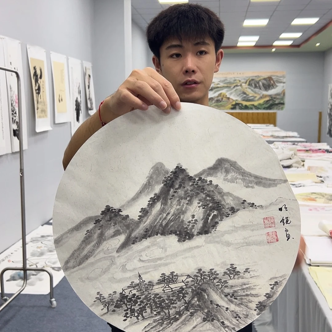 国画国画作品纯手绘作品