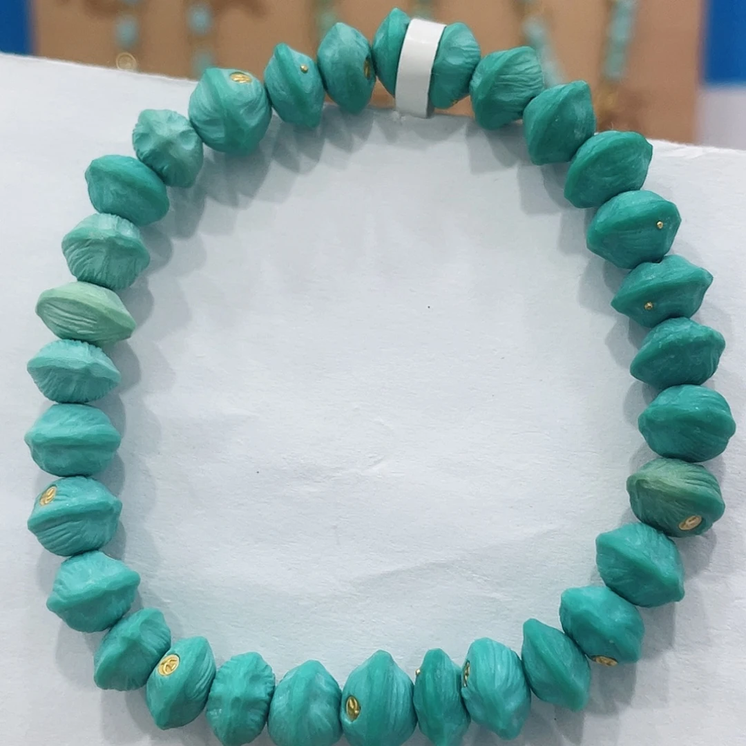 未镶嵌绿松石珠宝奇石