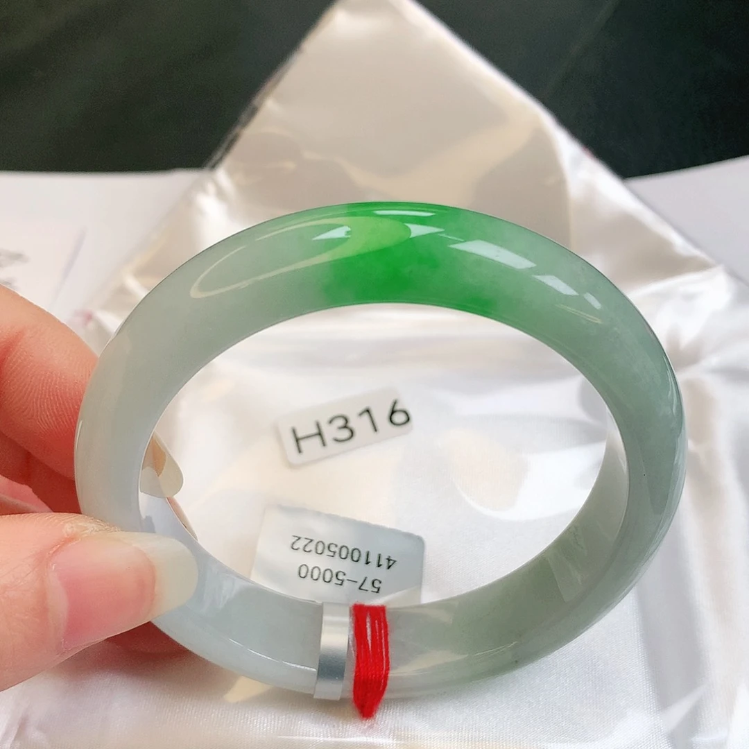 【闪购商品】翡翠手镯未镶嵌E****m缅甸天然a货翡翠