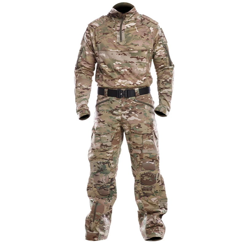 军迷户外衣服蛙服护甲套装迷彩服战术裤运动外套作训服