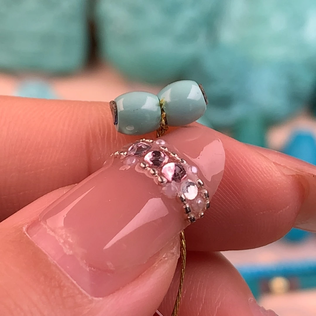 绿松石未镶嵌直切4.7