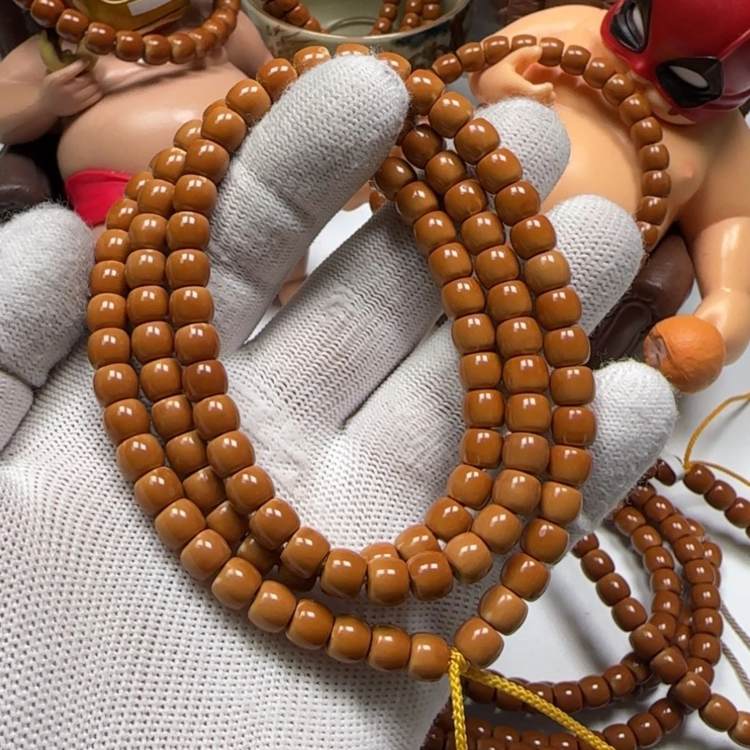 橄榄核手串/手链老挝核尖脖挂7.1