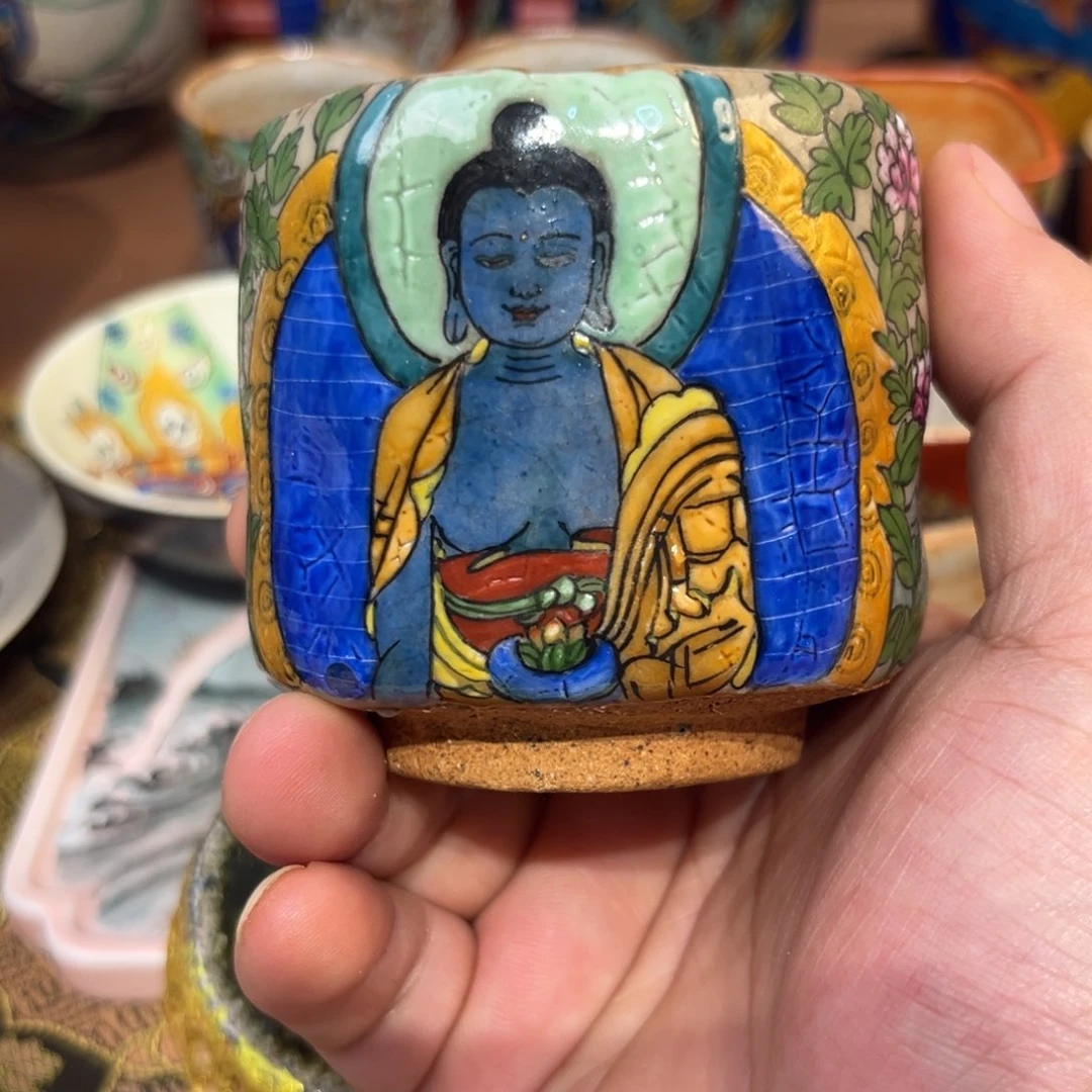 手工制作药师佛杯