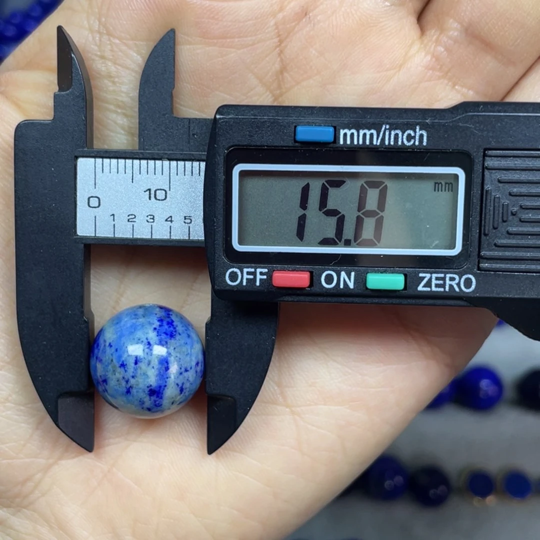 青金石15mm单珠未镶嵌