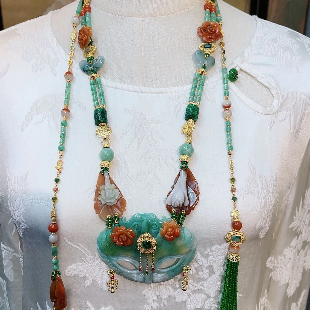 颈饰合金翡翠48小时鉴赏期