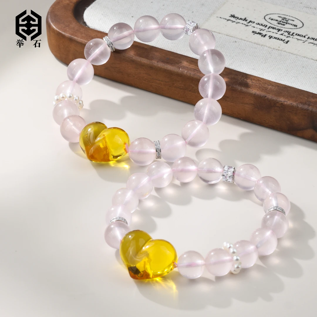 【举石精选】X09-1195-8463水晶手串（一件/多样性发/约9mm+）I