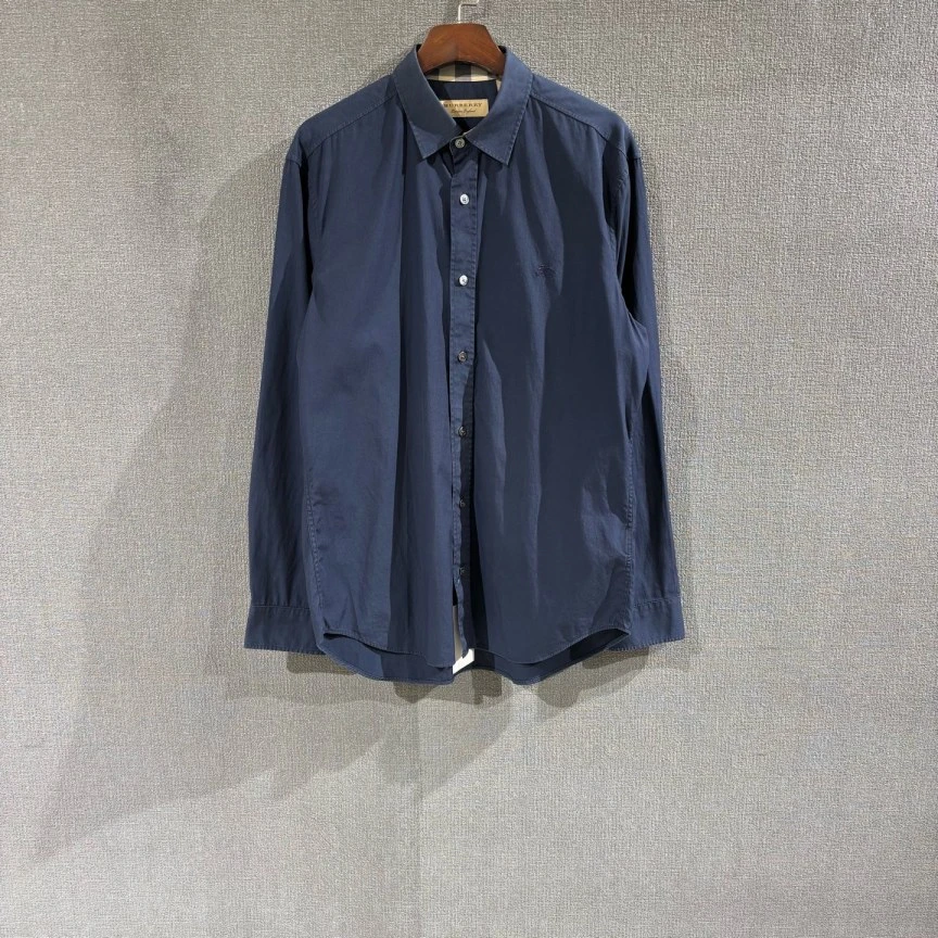 99新 BURBERRY/博柏利 战马logo长袖衬衫 m码/1174