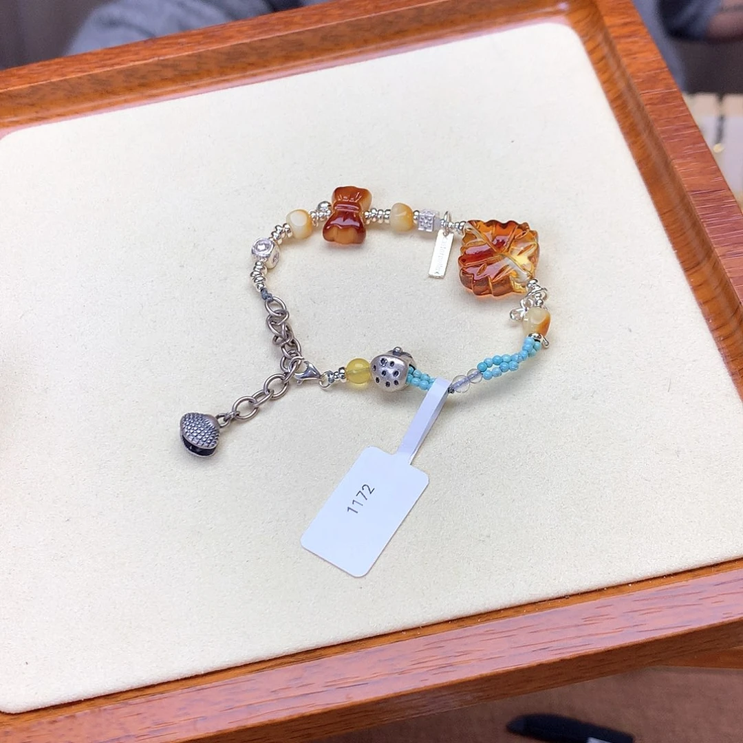 琥珀吊坠(不含链)未镶嵌