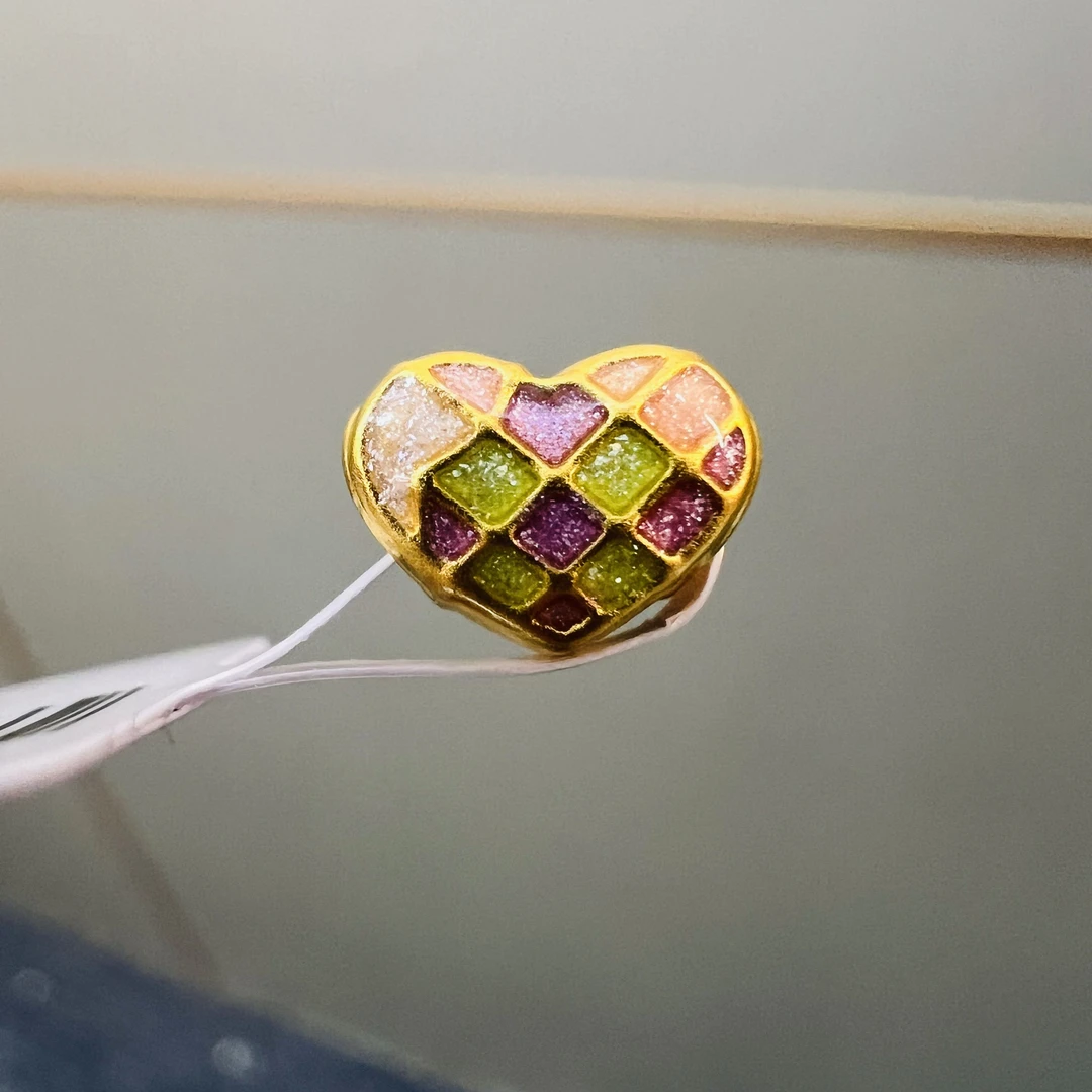 【星星专享】足金999 爱心 ZP  0.15  攒金有道