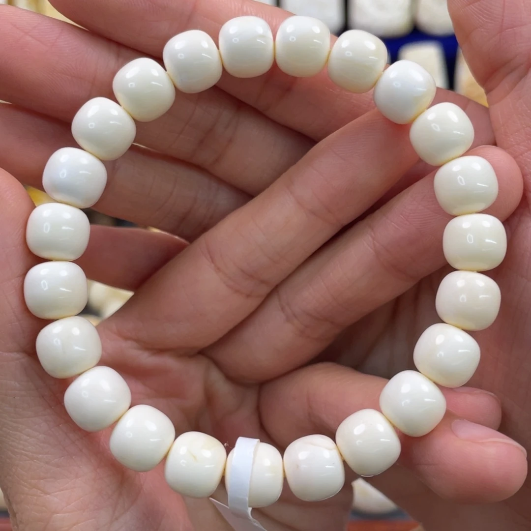 蜜蜡裸石未镶嵌琥珀蜜蜡手串卡9.5mm