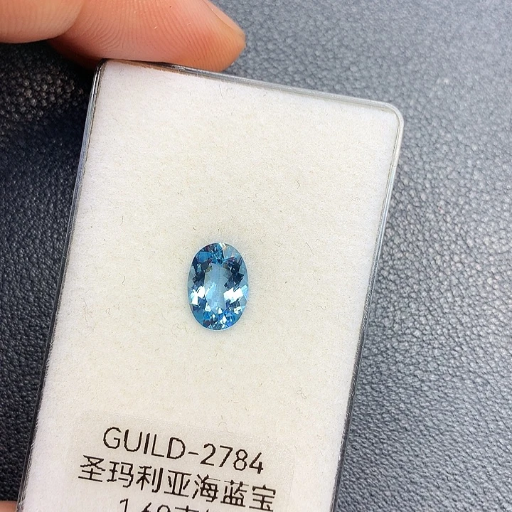 海蓝宝石裸石圣玛利亚1.69克拉