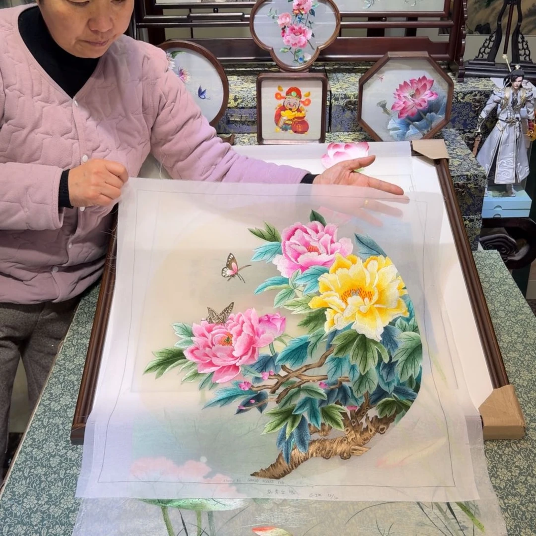 刺绣手工苏绣工艺