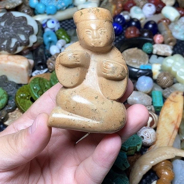 和田玉未镶嵌颈饰152