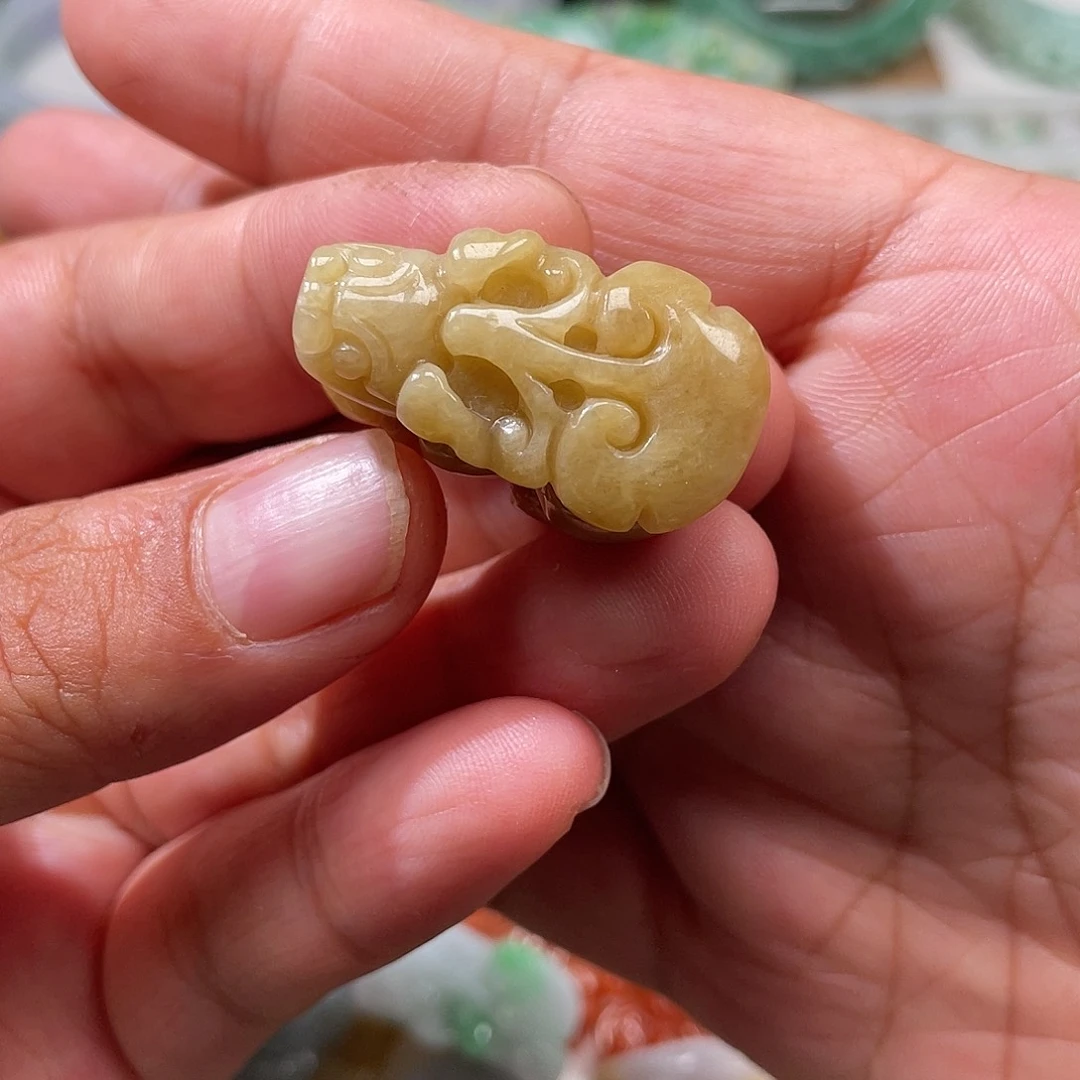 颈饰未镶嵌翡翠翡玉缘翡翠