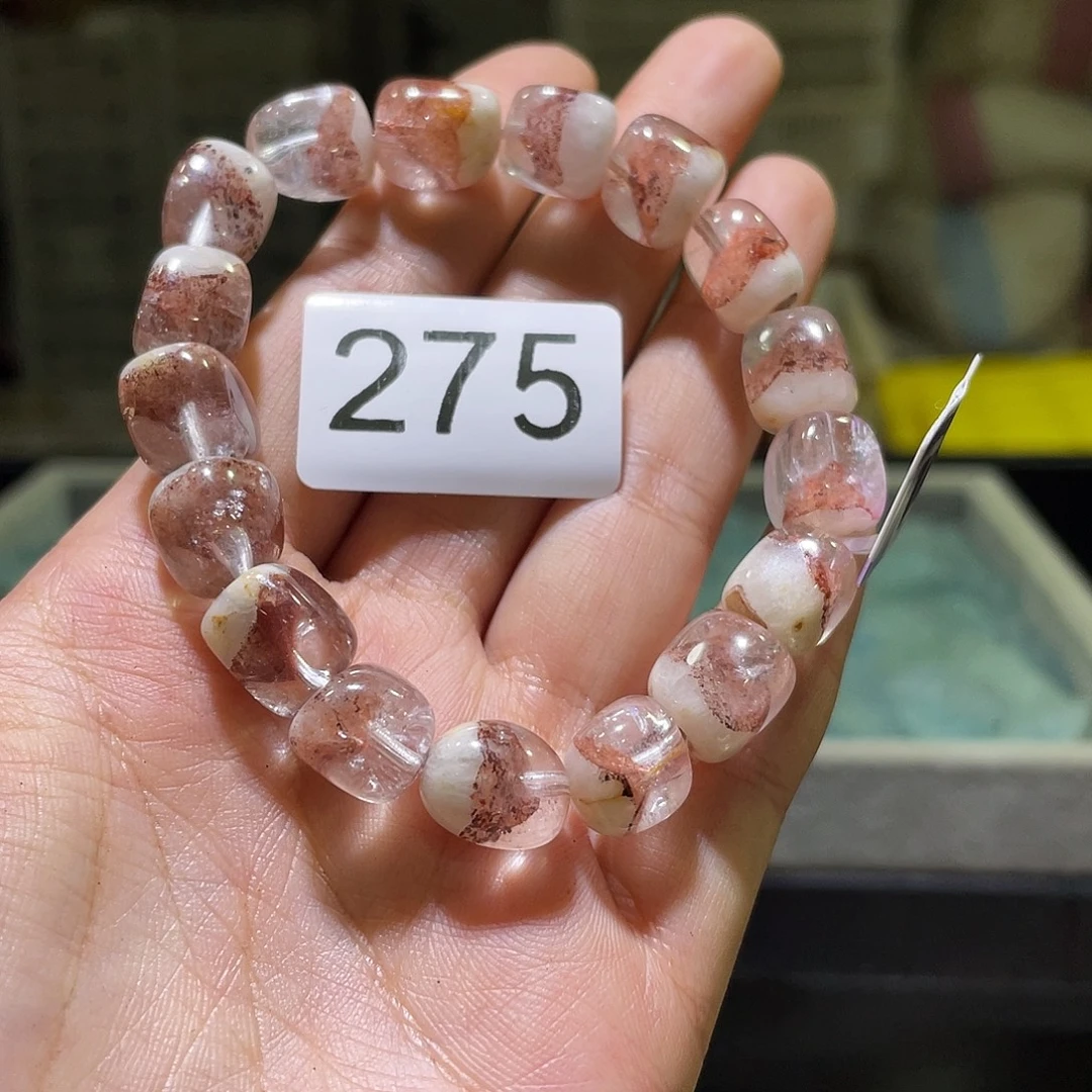 月***影水晶未镶嵌珠宝半成品Yl392