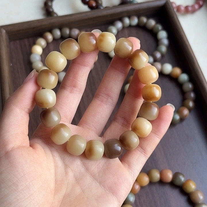 菩提根/象牙果手串卡14干磨万圣节