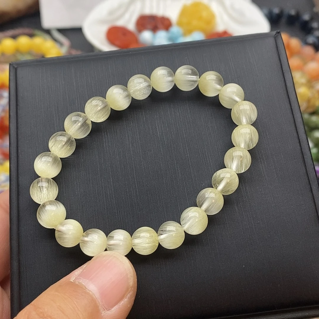 水晶手串未镶嵌N****?……