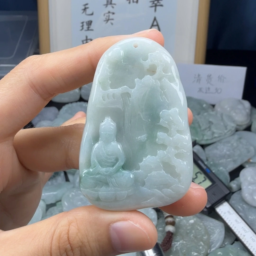 颈饰未镶嵌翡翠翡翠