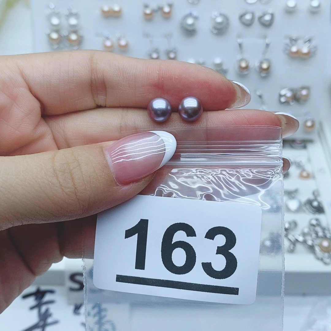 淋***丶戒指银S925镶嵌淡水珍珠163