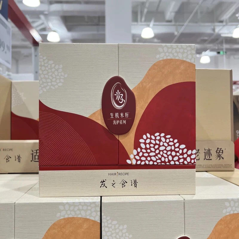 山姆 特价发之食谱沁养修护洗护套装米胚芽精粹 洗发水护发素