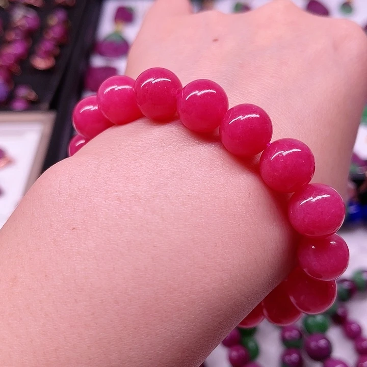 红宝石蔷薇手串未镶嵌