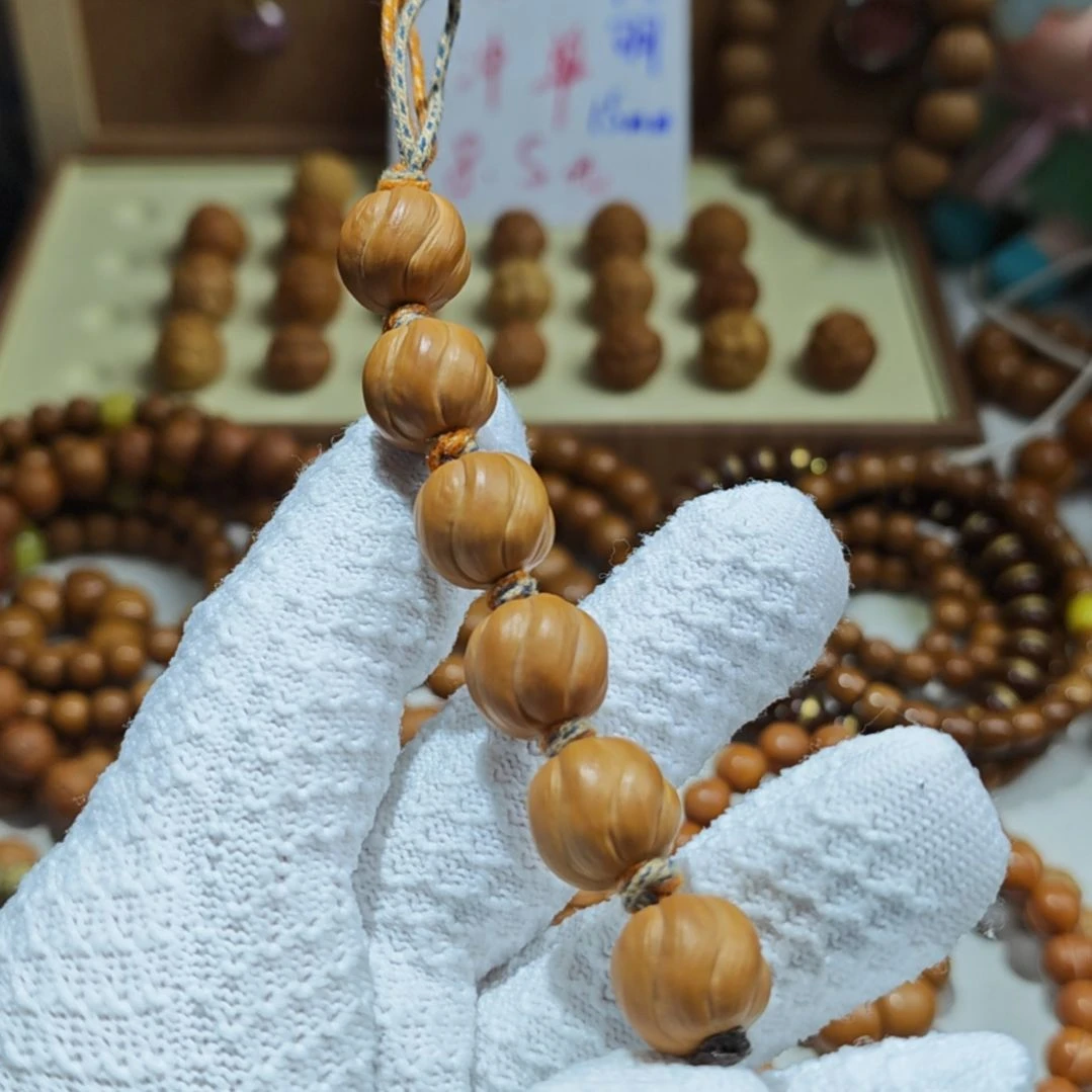 猴头核桃手串福利卷卷酥法棍14.5mm