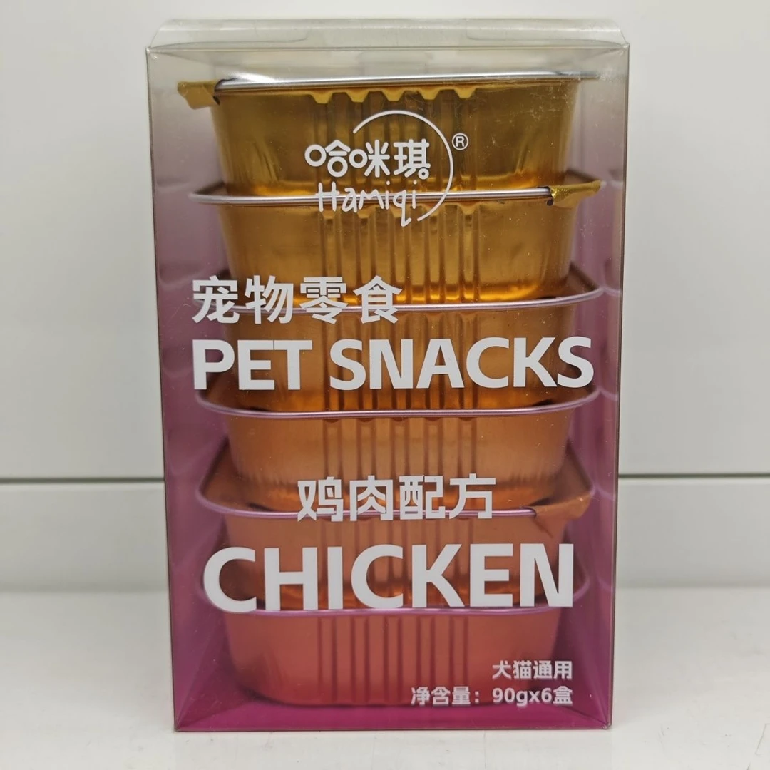 直播哈咪琪主食餐盒90gX6