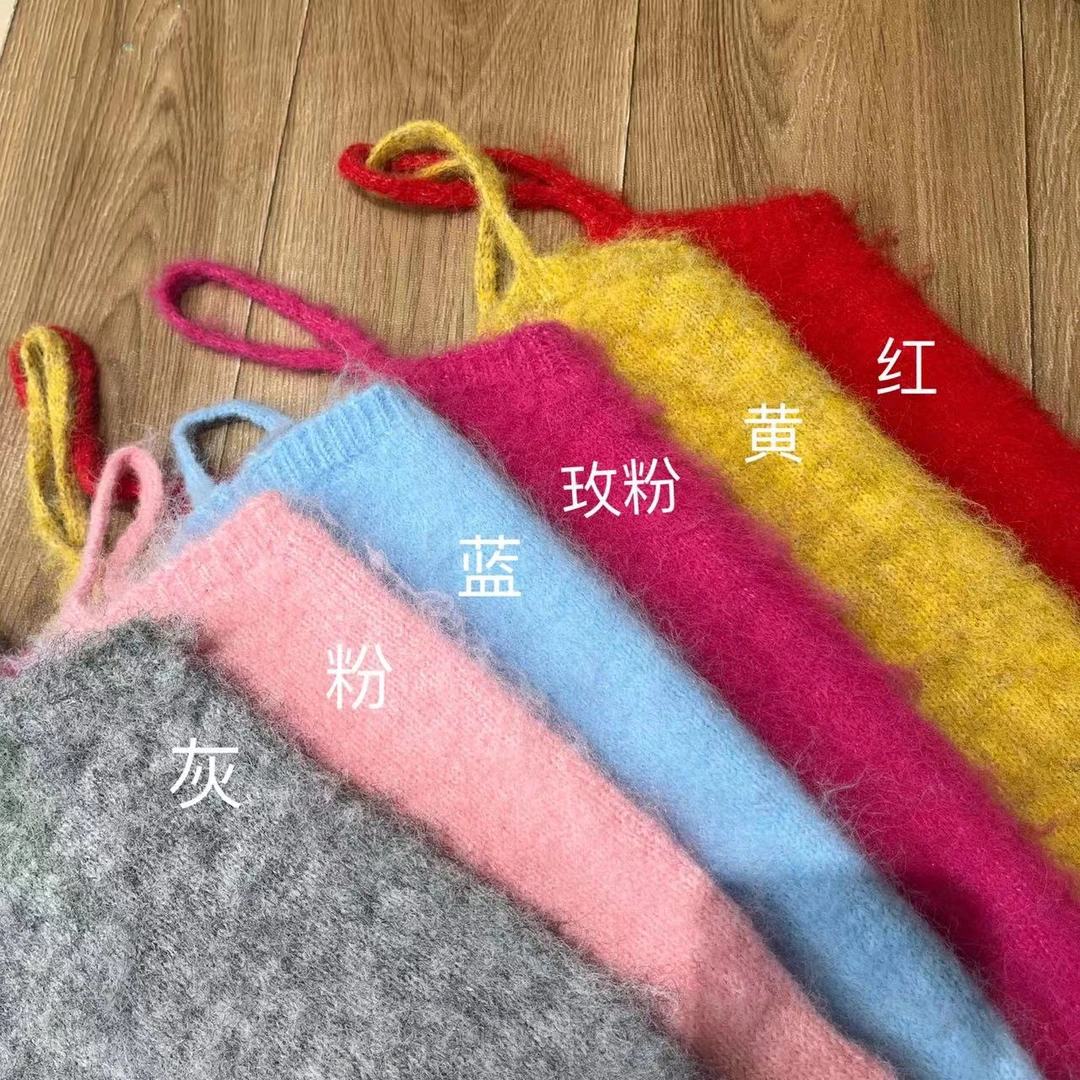 【毛绒绒】吊带背心性感打底外搭上衣0317